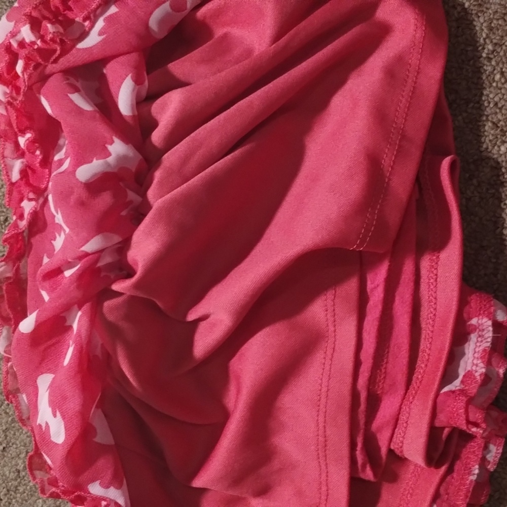 Batman DC comics Girl 3T Pink Flowy Tulle Tutu Layered Skirt - Picture 7 of 13